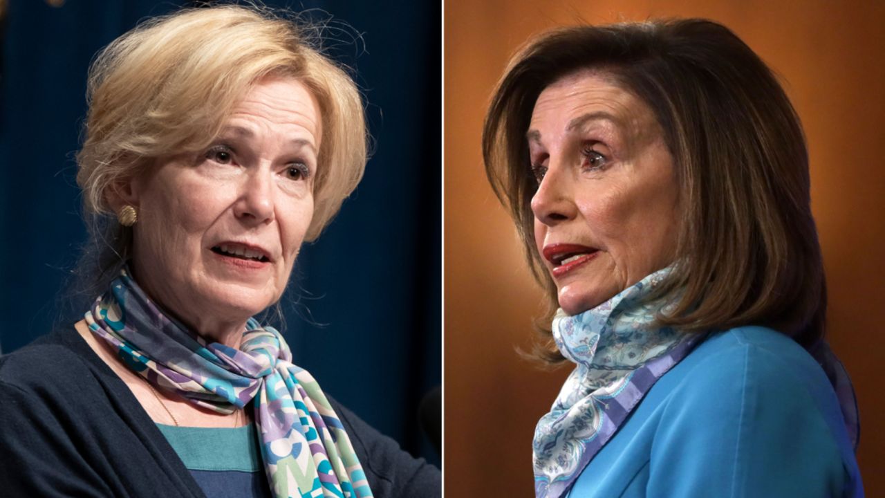 Deborah Birx Nancy Pelosi