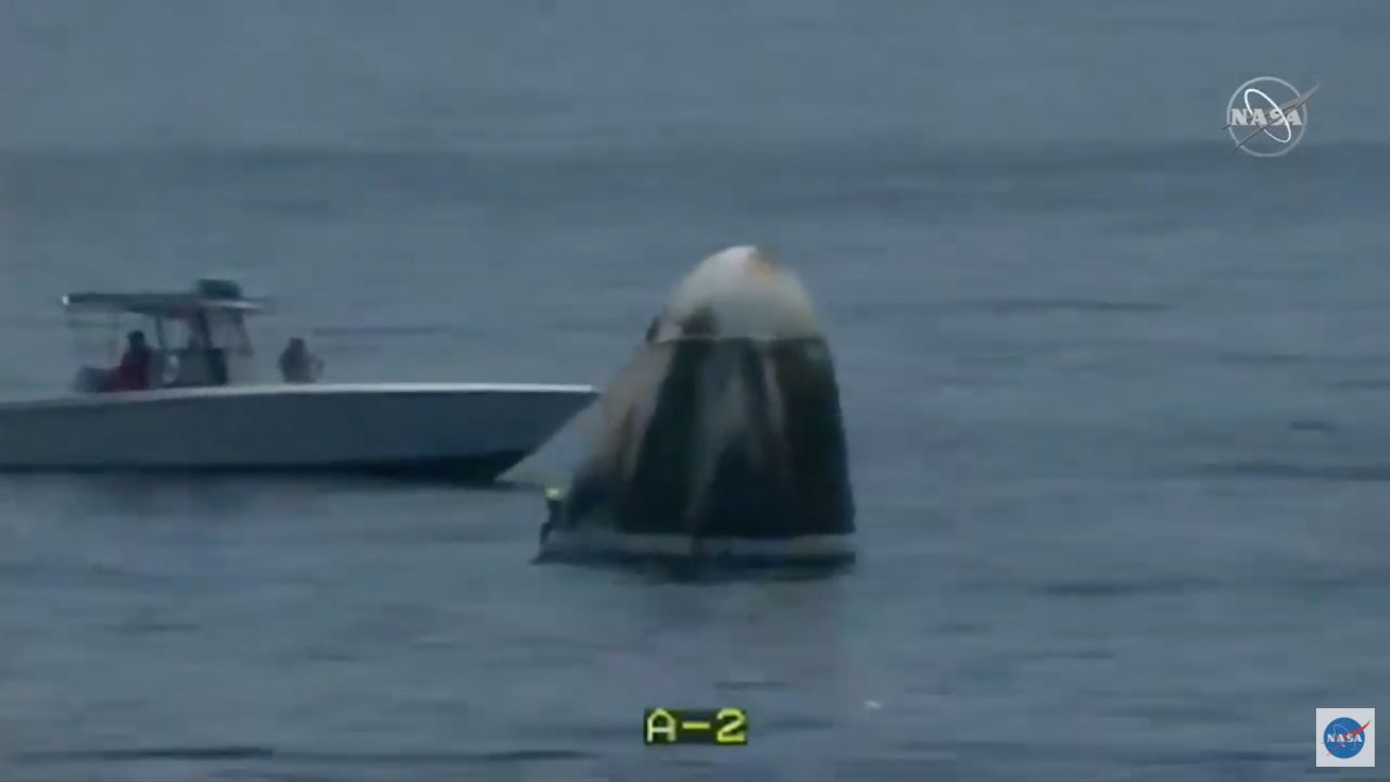 20 NASA SpaceX Crew Dragon 0802 - screenshot