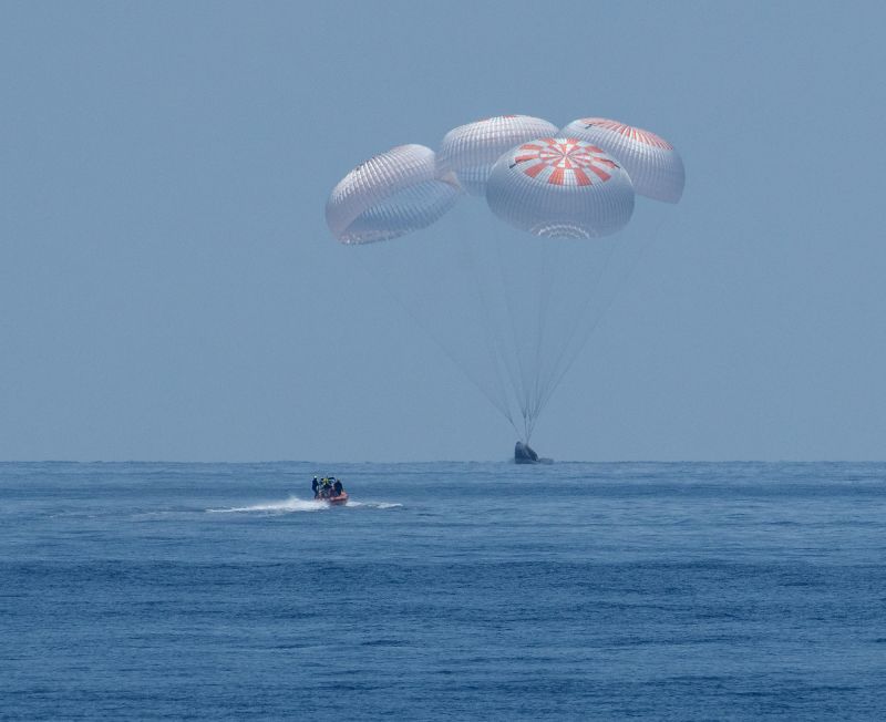 NASA-SpaceX Mission: Astronauts Return After Historic Mission | CNN ...