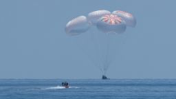 10.3 NASA SpaceX Crew Dragon 0802 splashdown