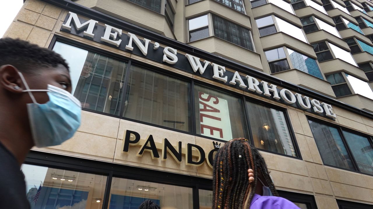 A  Men's Wearhouse store in Chicago, Illinois.