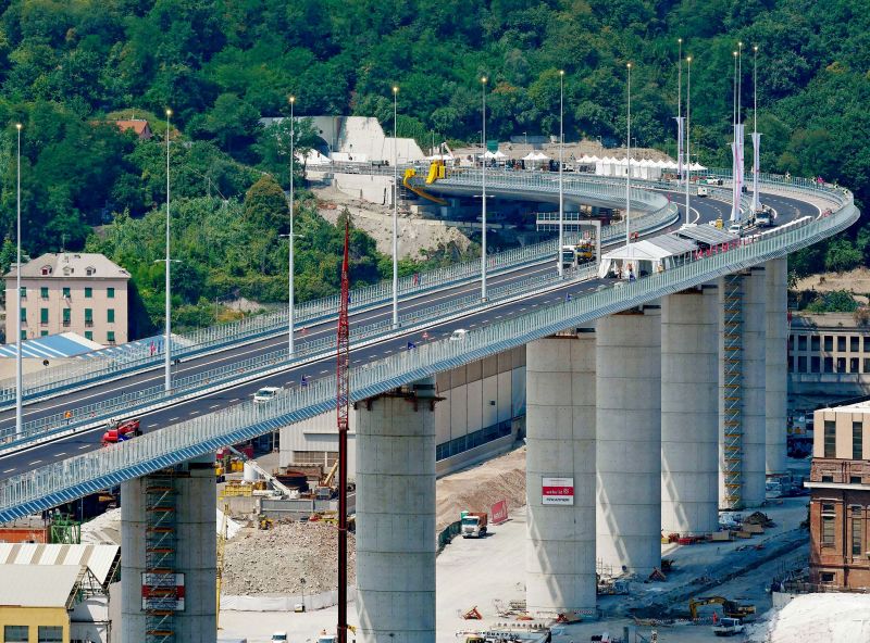 New Genoa Bridge Inaugurated Almost Two Years After Dramatic Collapse | CNN