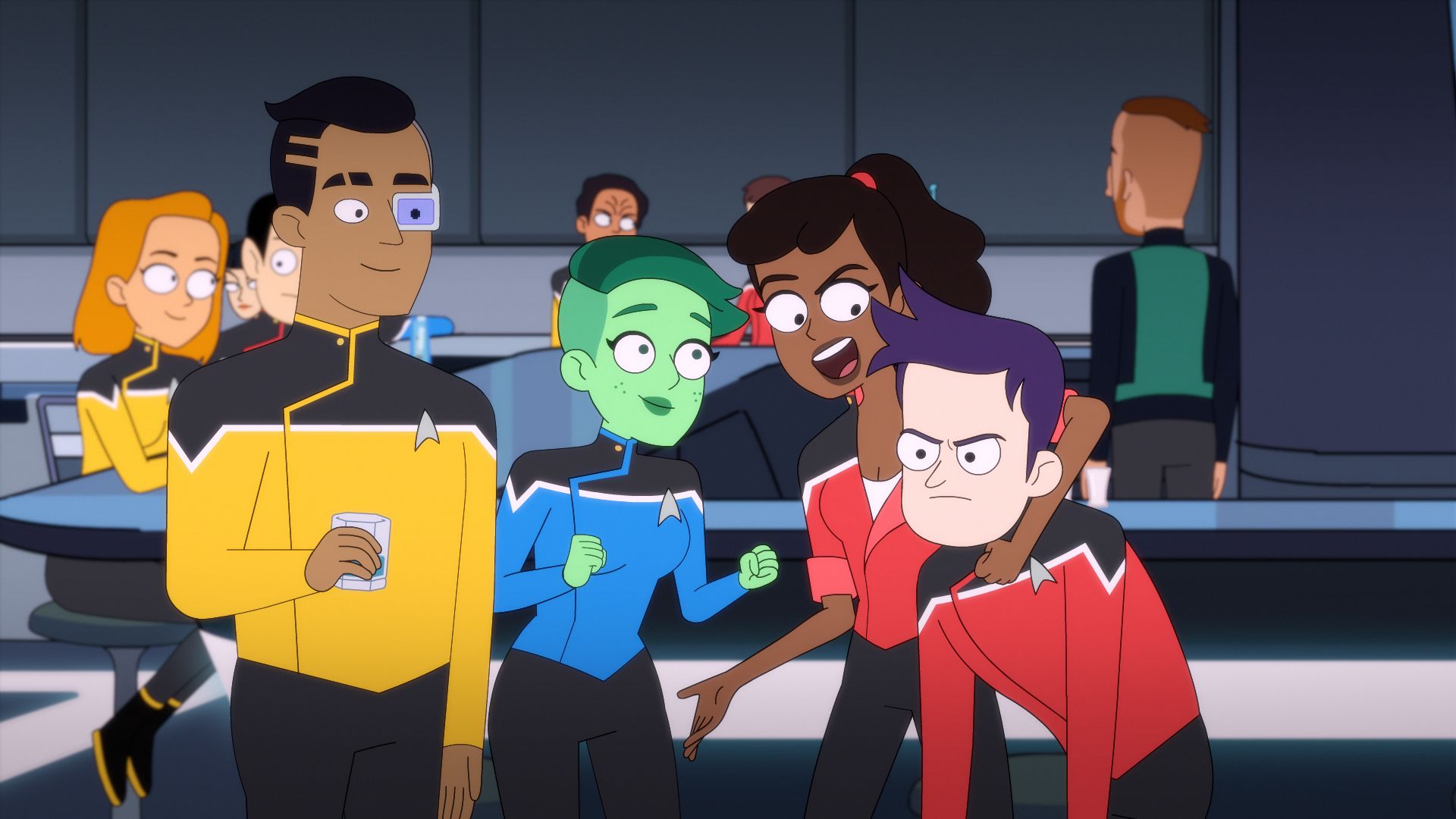 Star Trek: Lower Decks' review: An animated series explores a sillier side  of the Trek frontier | CNN