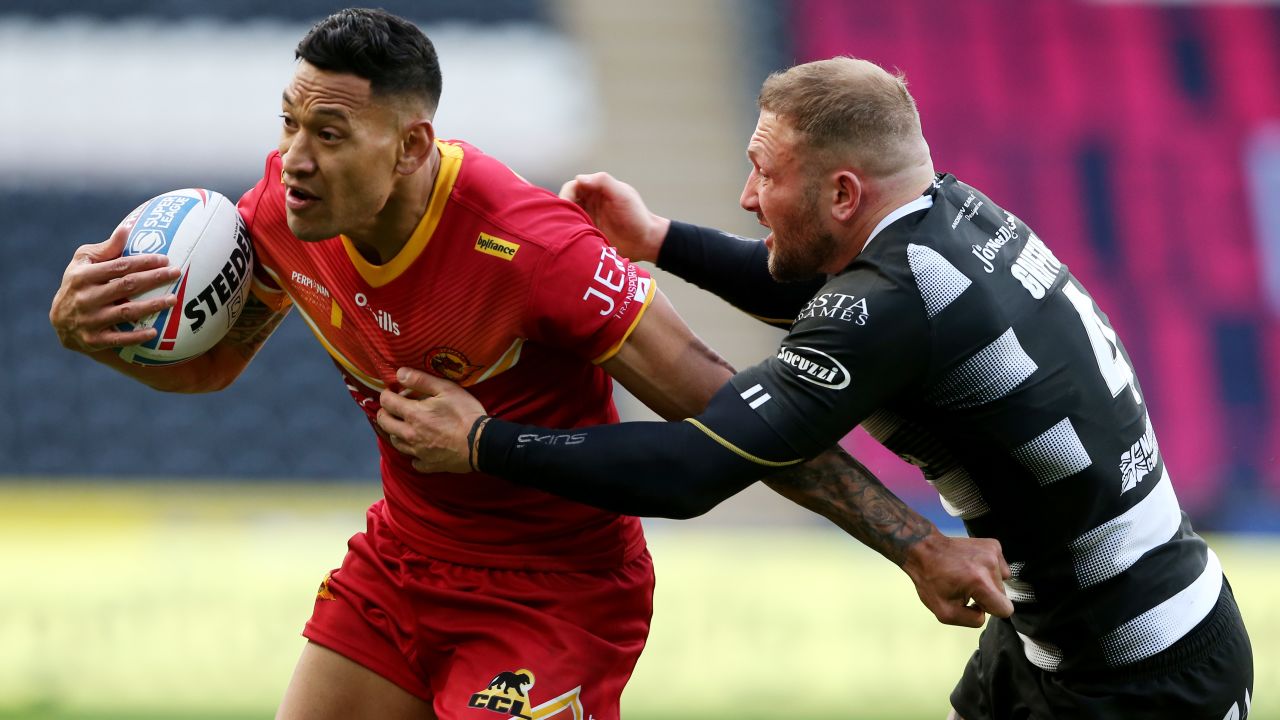 Folau joined Catalans Dragons earlier this year.