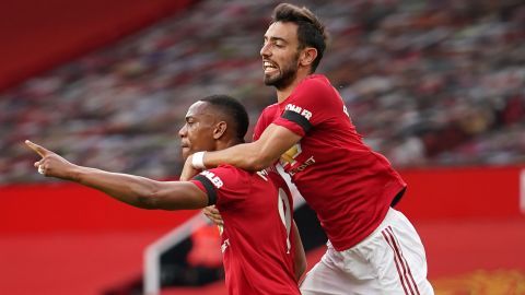 Fernandes deu mais chances aos três primeiros colocados do United. 