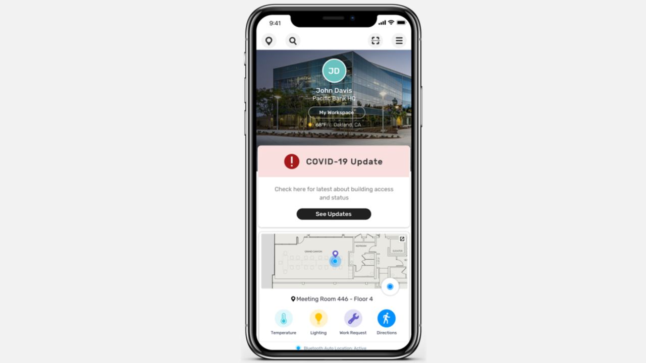 Siemens' Comfy app has been updated for the Covid-19 era.