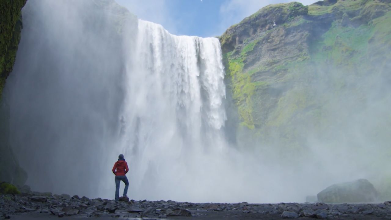 FlyOver Iceland is an immersive film experience that takes viewers through the otherworldly landscape.