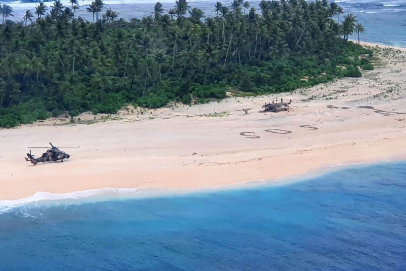 ‘SOS’ In The Sand Saves Micronesia Mariners | CNN