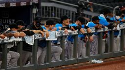 At least 21 members of the Miami Marlins organization have tested positive for Covid-19.