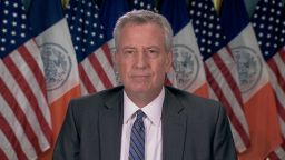 New York Mayor Bill de Blasio