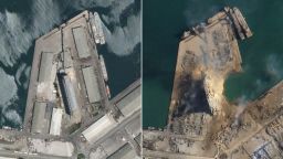 Port Beirut Explosion SPLIT