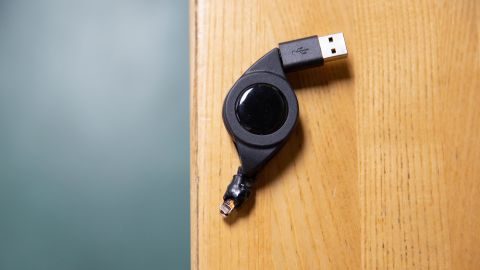 A customer said this AmazonBasics retractable USB cord began melting only a few months after he purchased it. "Had my wife not heard it crackling it could have started a fire," he wrote in a review.