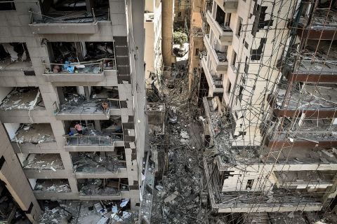 Beirut was declared a "disaster city" by authorities after the explosion.