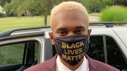 Student Dean Holmes was told to take off his Black Lives Matter facemask for graduation ceremony.