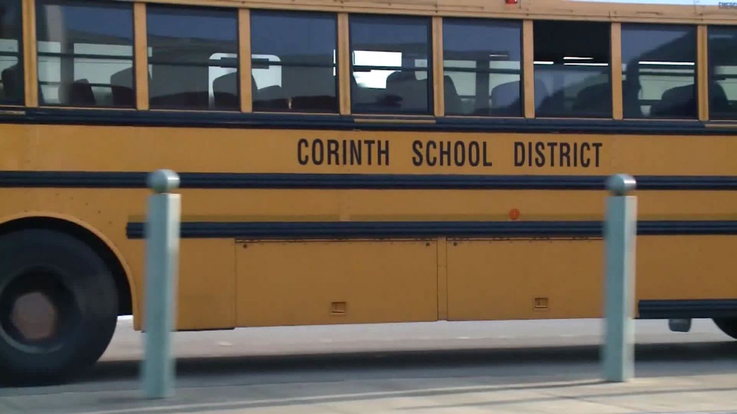 corinth school district bus