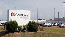 This Aug. 16, 2018, file photo shows the Tallahatchie County Correctional Facility in Tutwiler, Miss. Shareholders suing private prison operator CoreCivic on Tuesday, March 26, 2019, won class action status for a lawsuit claiming the company inflated stock prices by misrepresenting the quality and value of its services. 