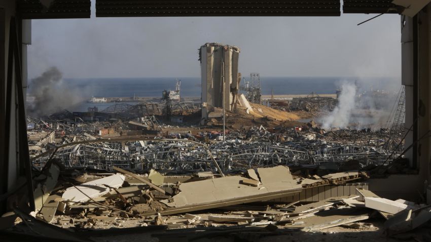 Beirut Blast Arwa Damon DV cover