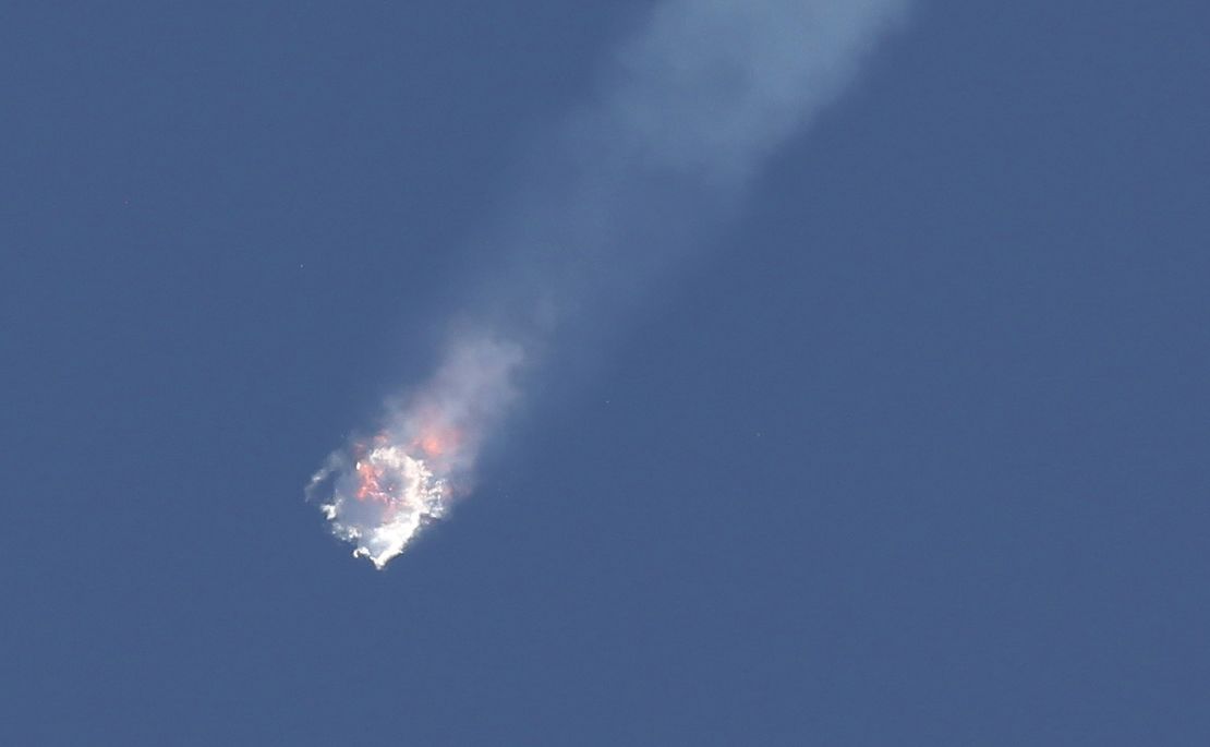 SpaceX Falcon 9 rocket on its seventh official Commercial Resupply (CRS) mission to the orbiting International Space Station exploded on Sunday, June 28, 2015, after launching from Launch Complex 40 at the Cape Canaveral Air Force Station in Florida. 