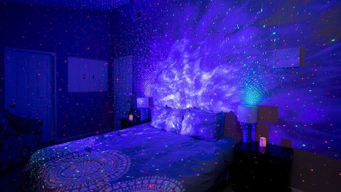 BlissLights Sky Lite Star Projector With LED Nebula Cloud