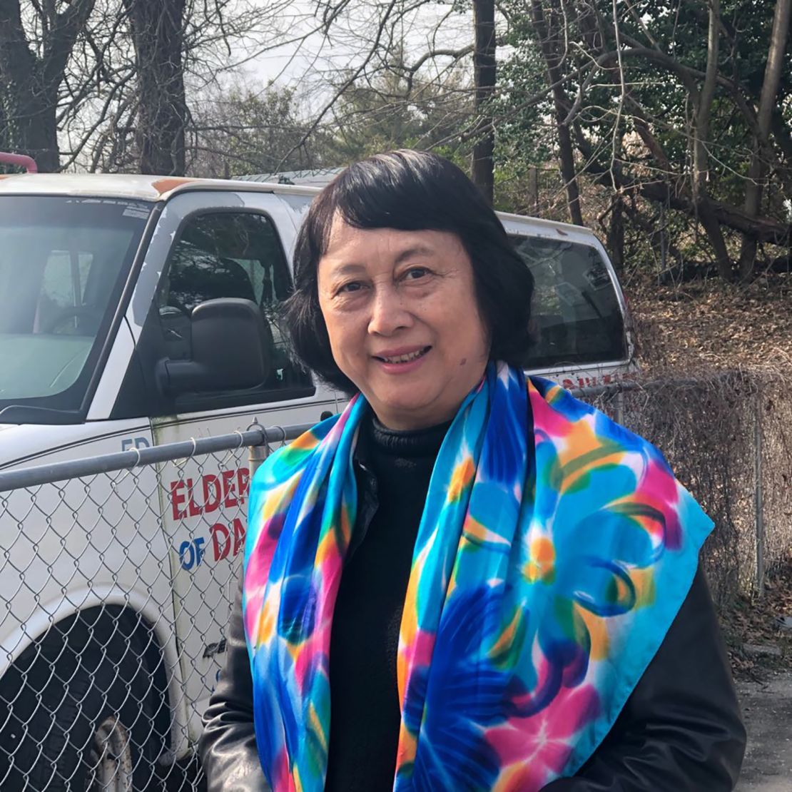 Zhang Lianping, 72, retired small business owner in College Park, Maryland. 