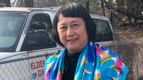Zhang Lianping, 72, retired small business owner in College Park, Maryland. 