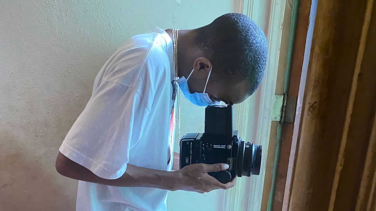 Behind-the-scenes of one of Marie Claire's photo shoots for the 2020 September issue with photographer Quil Lemons.