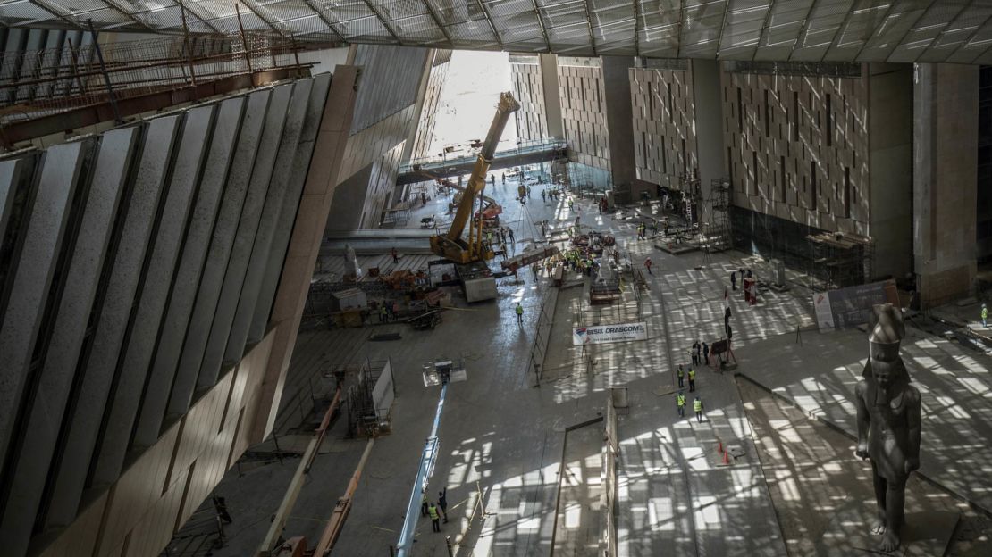 As big as an airport: The new Grand Egyptian Museum