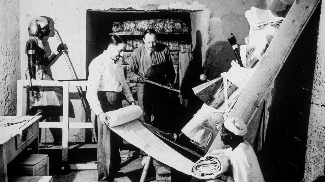 Carter's meticulous methods helped preserve many of the finds from Tutankhamun's tomb.