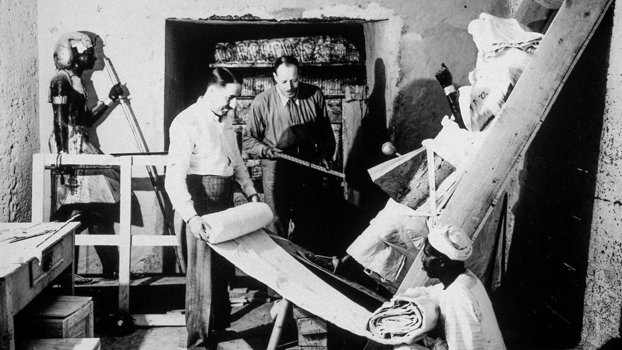Carter's meticulous methods helped preserve many of the finds from Tutankhamun's tomb.