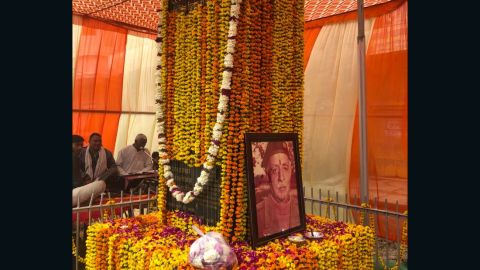 A shrine in the town of Deeg, Rajasthan, which marks Raja Man Singh's "place of martyrdom."