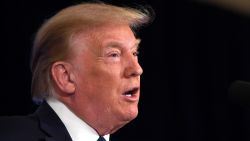 President Donald Trump speaks at Trump National Golf Club Bedminster in Bedminster, N.J., Friday, Aug. 7, 2020.