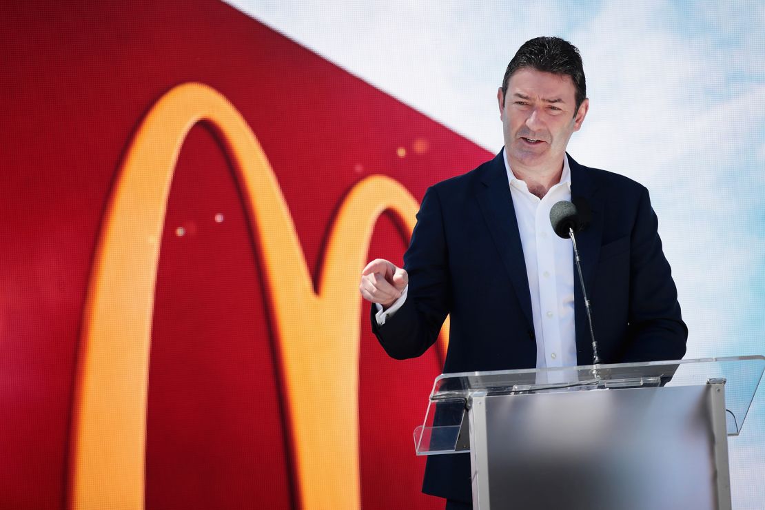 McDonald's cut ties with former CEO Stephen Easterbrook in November. 