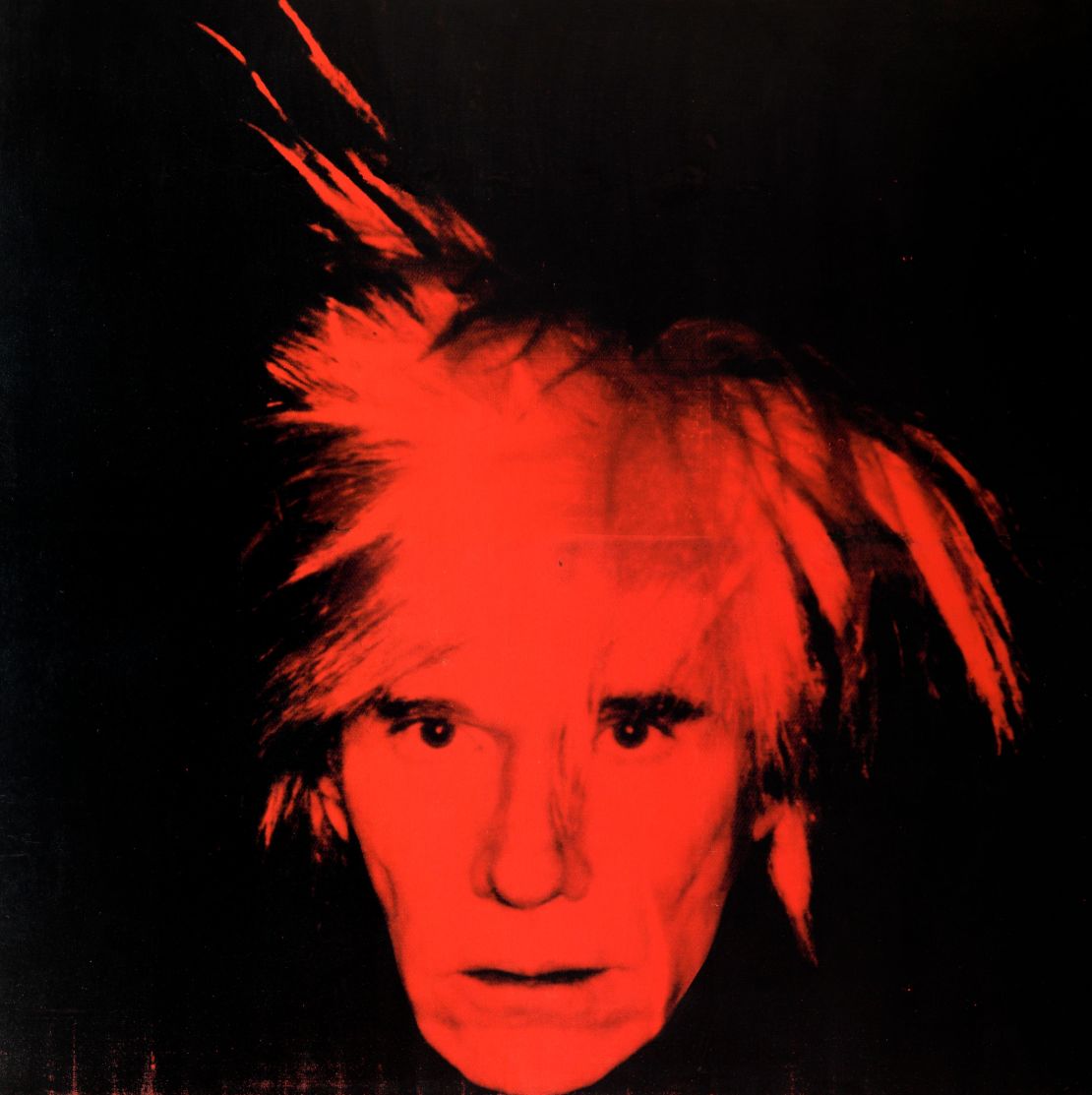 "Self Portrait," 1986, By Andy Warhol
