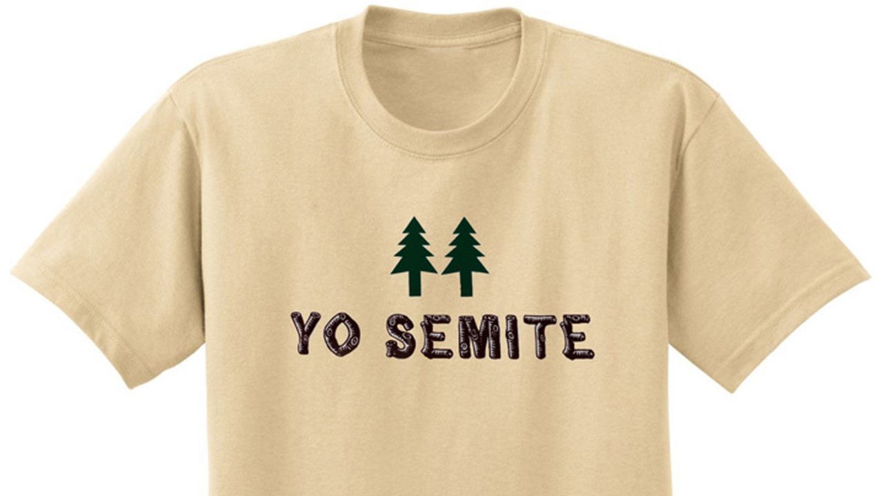 Sales of the National Museum of American Jewish History's "Yo Semite" t-shirt, created a decade ago by artist Sarah Lefton, always rise when Yosemite is in the news.