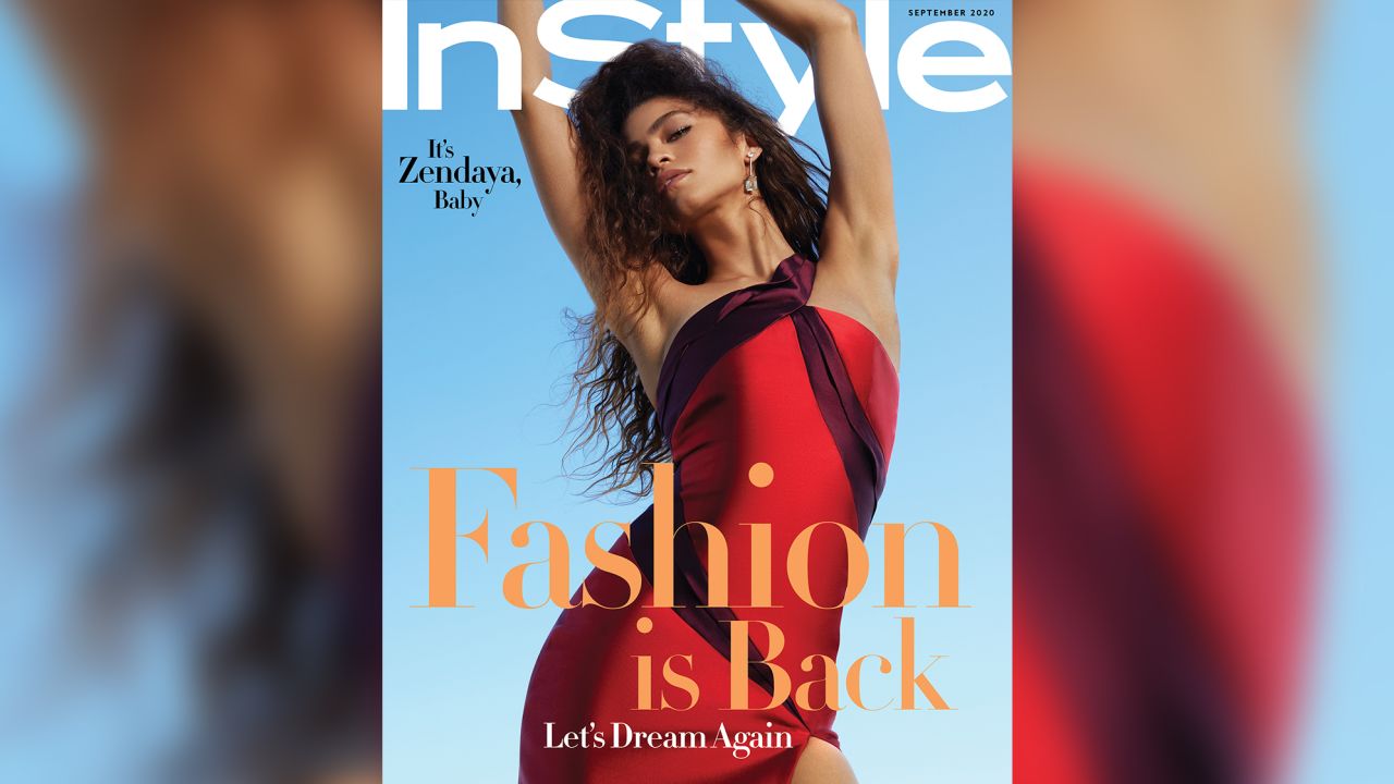 RESTRICTED InStyle September issue 2020 Zendaya