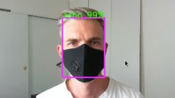 Face recognition John Trueface mask - screenshot