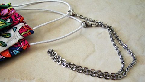Eyewearglamour Stainless Steel Chain Mask Holder