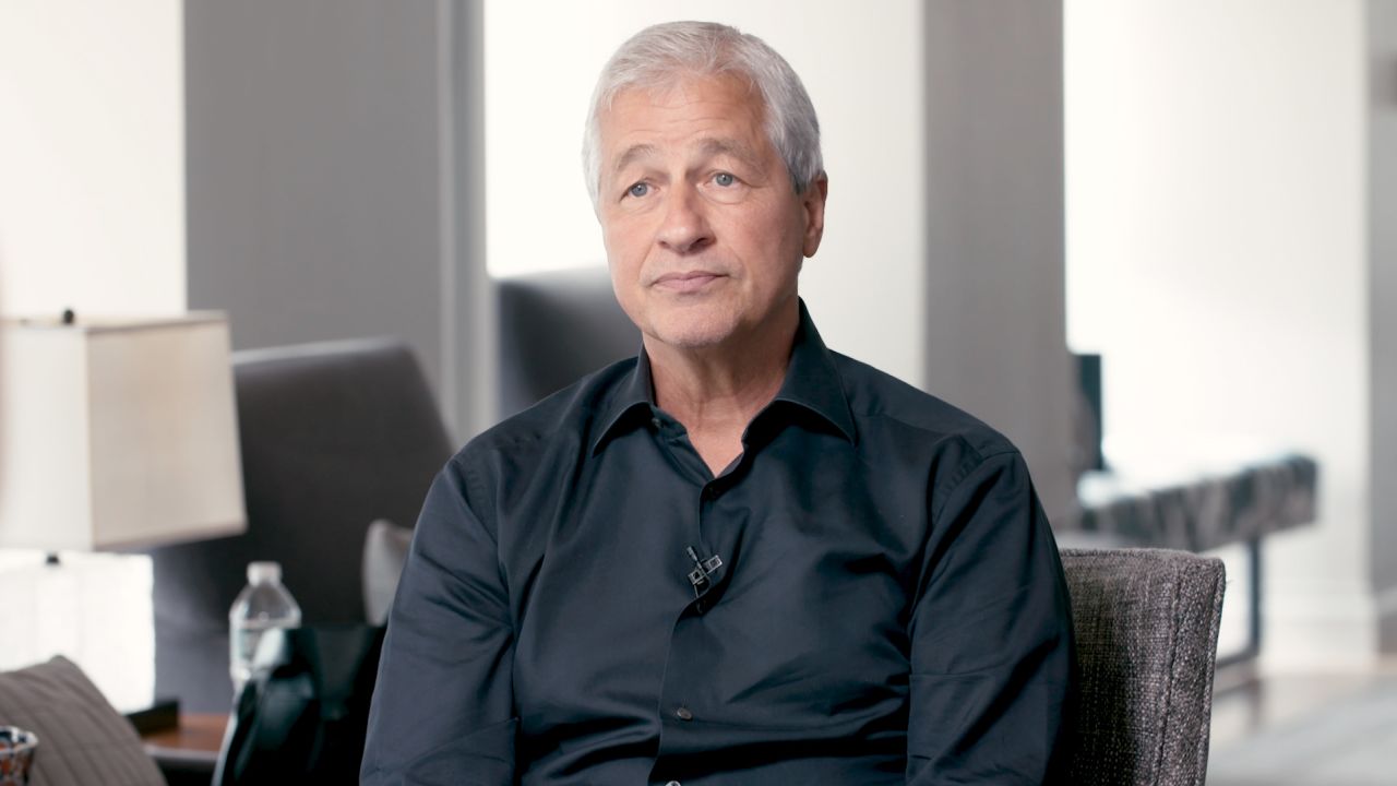 Jamie Dimon CNN Business Interview Christine Romans