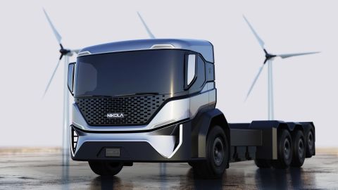 Nikola's deal to mass produce garbage trucks (pictured) for one of the nation's largest waste management companies was officially canceled on December 23, 2020.