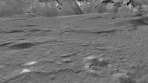 Bright pits and mounds in Occator Crater were formed by salty liquid released as Occator's water-rich floor froze after the crater-forming impact about 20 million years ago.