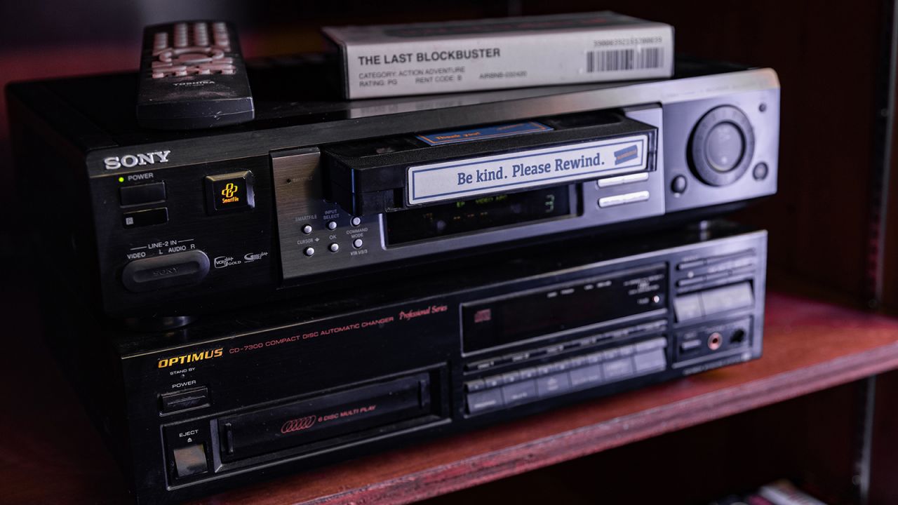The VCR -- that's a "videocassette recorder" for those who missed the 90s.