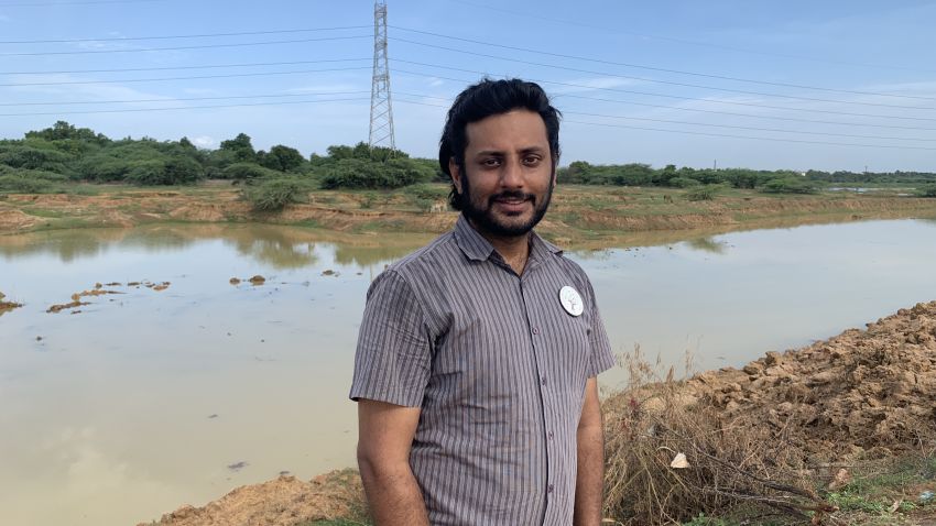 Arun Krishnamurthy is the founder of the Environmentalist Foundation of India, a nonprofit organization working to restore freshwater lakes and ponds.