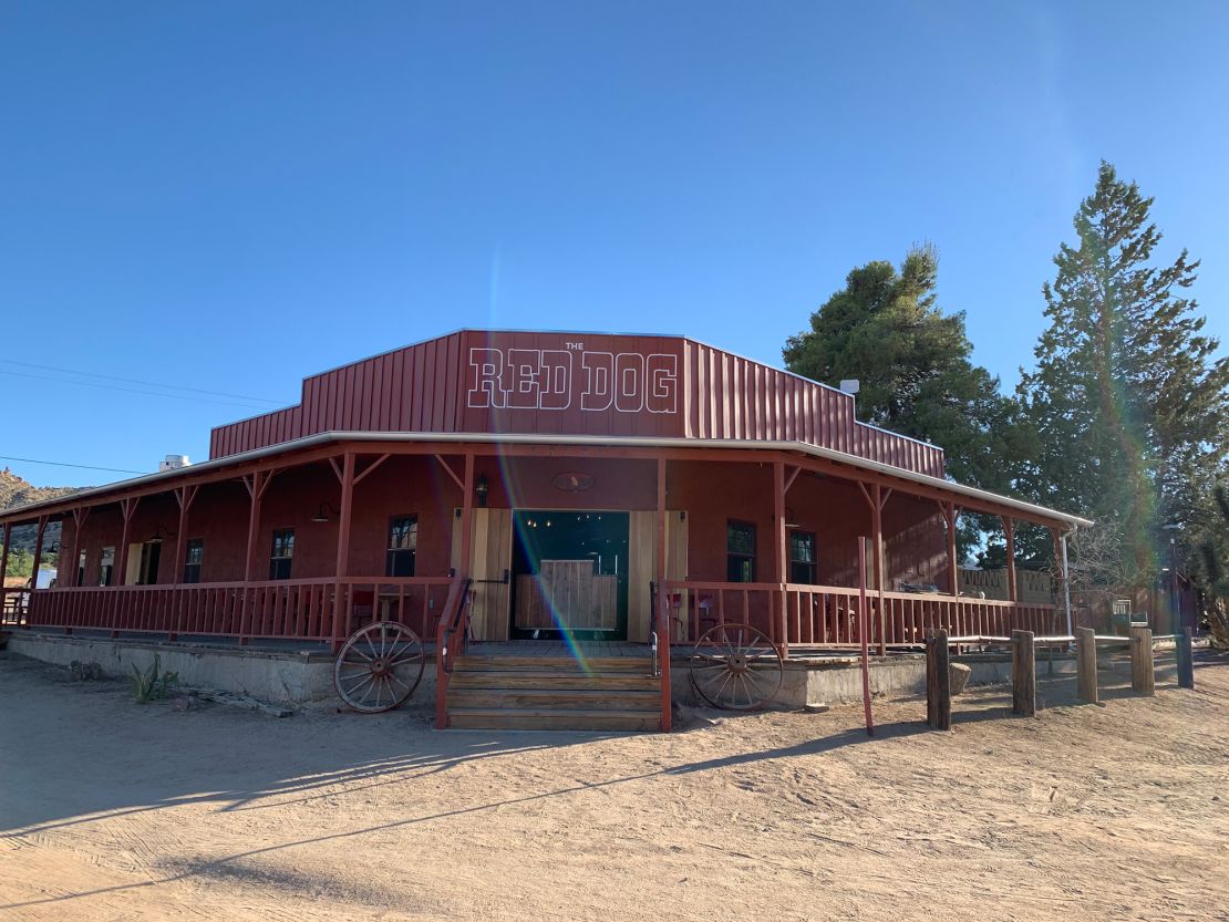 The Red Dog Saloon in Pioneertown, California, is slated to open by September. 