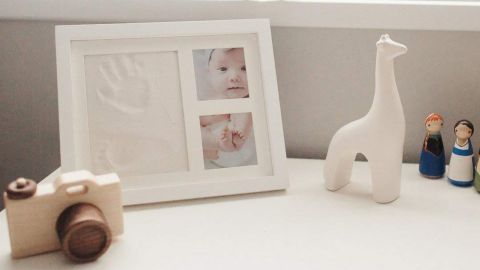Bubzi Co Baby Footprint and Handprint Kit