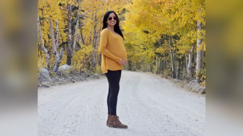 This picture of Nima was taken on October 11 by her husband, Deven in Bishop, California.