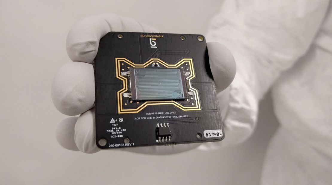 Berkeley Lights' OptoSelect chip can analyze single cells to help identify antibodies for vaccines.