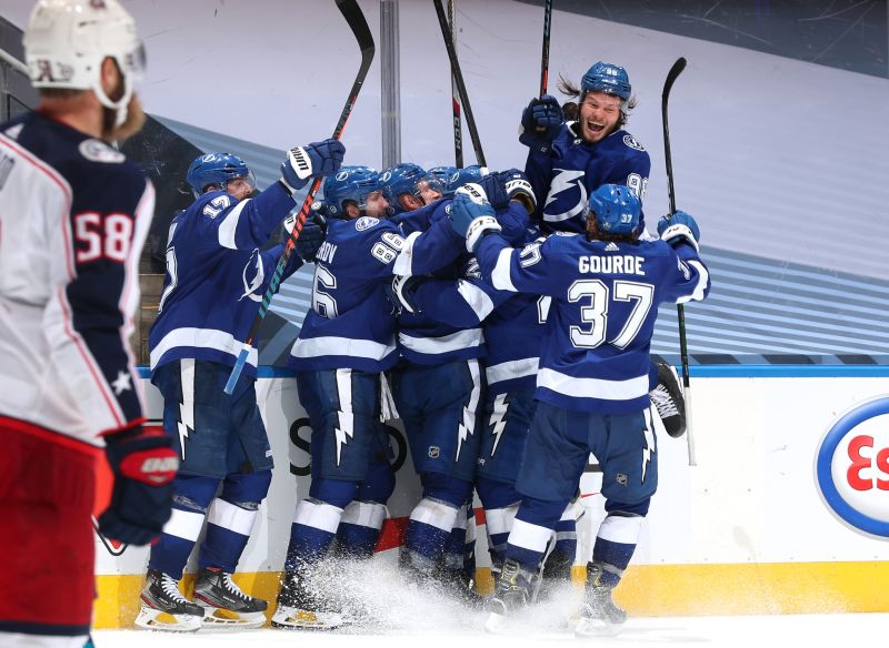 NHL playoff game takes 5 overtimes to complete, making it one of the longest in league history CNN