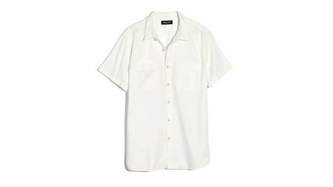 Short-Sleeve Button-Down Workshirt