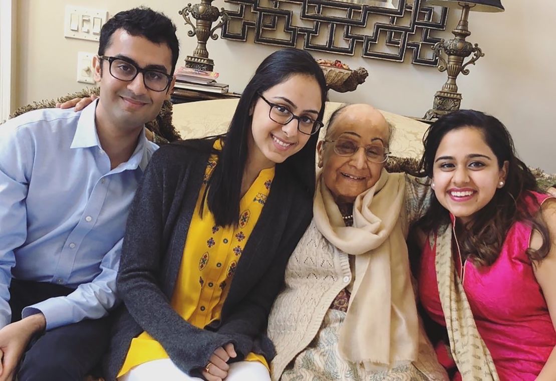 Ashima Gauba (right) lives with her grandmother and resigned from her position with Fulton County Schools so that she wouldn't risk bringing the coronavirus home to her family.