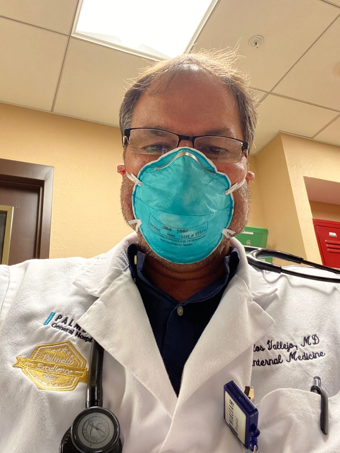 Dr. Carlos Vallejo, 57, followed his father into medicine. He'd been treating coronavirus patients before his death.